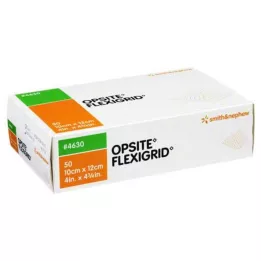 OPSITE Flexigrid transp.wound dressing 10x12 cm sterile, 50 pcs