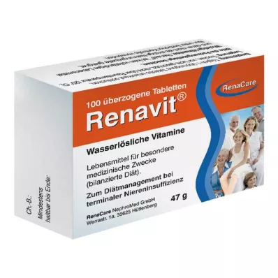 RENAVIT Coated tablets, 100 pcs RENAVIT Coated tablets, 100 pcs