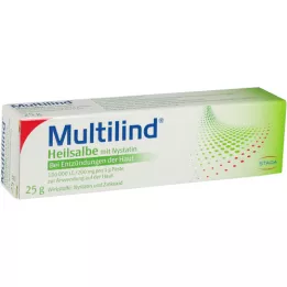 MULTILIND Ointment with nystatin and zinc oxide, 25 g