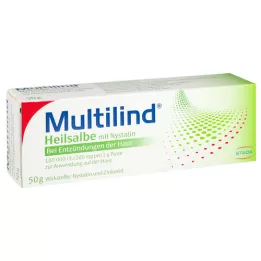 MULTILIND Ointment with nystatin and zinc oxide, 50 g