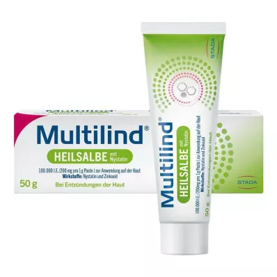 MULTILIND Ointment with nystatin and zinc oxide, 50 g MULTILIND Ointment with nystatin and zinc oxide, 50 g