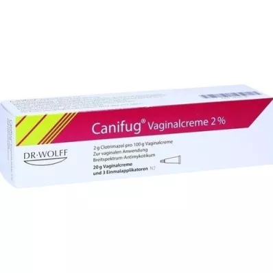 CANIFUG Vaginal cream 2% w. 3 appl., 20 g