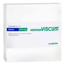 ABNOBAVISCUM Abietis 0.02 mg ampoules, 48 pcs