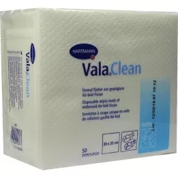 VALACLEAN extra disposable wipes, 50 pcs