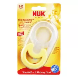 NUK Cooling teething ring set, 2 pcs