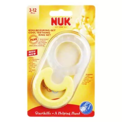 NUK Cooling teething ring set, 2 pcs