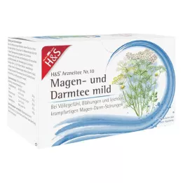 H&amp;S Mild Stomach and Bowel Tea Filter Bag, 20X2.0 g