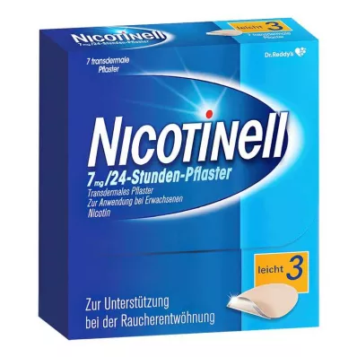 NICOTINELL 7 mg/24-hour patch 17.5mg, 7 pcs NICOTINELL 7 mg/24-hour patch 17.5mg, 7 pcs