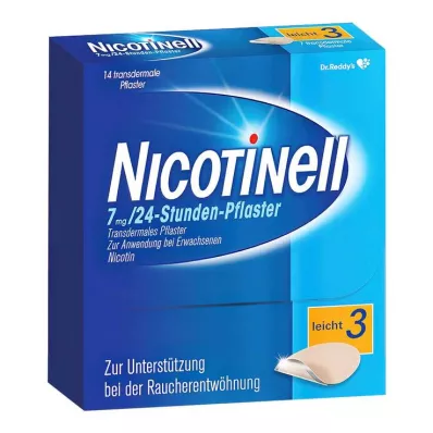 NICOTINELL 7 mg/24-hour patch 17.5mg, 14 pcs NICOTINELL 7 mg/24-hour patch 17.5mg, 14 pcs