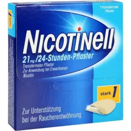 NICOTINELL 21 mg/24-hour patch 52.5mg, 7 pcs