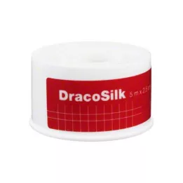 DRACOSILK Roll plaster 2.5 cmx5 m, 1 pc