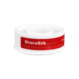 DRACOSILK Roll plaster 1.25 cmx5 m, 1 pc