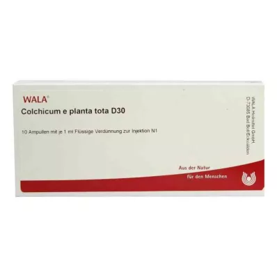 COLCHICUM E planta tota D 30 Ampoules, 10X1 ml