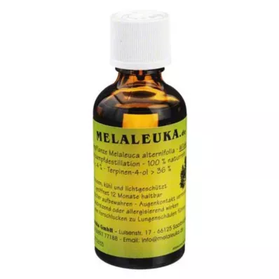 MELALEUKA Oil organic cultivation, 50 ml MELALEUKA Oil organic cultivation, 50 ml