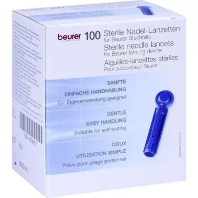 BEURER Needle lancets sterile, 100 pcs