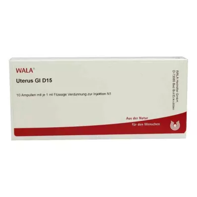 UTERUS GL D 15 Ampoules, 10X1 ml