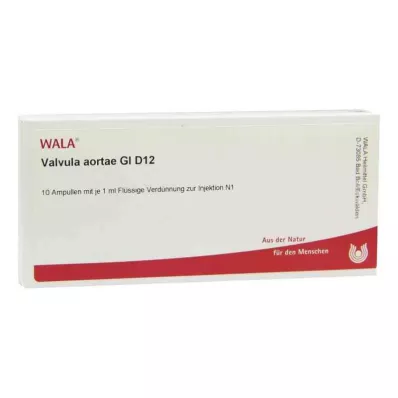 VALVULA aortae GL D 12 ampoules, 10X1 ml VALVULA aortae GL D 12 ampoules, 10X1 ml