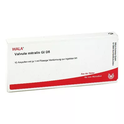 VALVULA mitralis GL D 5 ampoules, 10X1 ml VALVULA mitralis GL D 5 ampoules, 10X1 ml