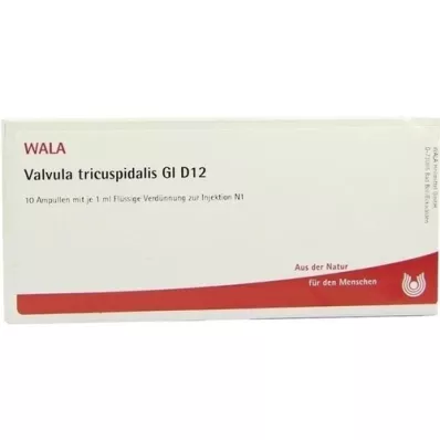 VALVULA tricuspidalis GL D 12 ampoules, 10X1 ml