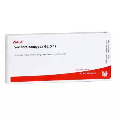 VERTEBRA coccygea GL D 12 ampoules, 10X1 ml VERTEBRA coccygea GL D 12 ampoules, 10X1 ml
