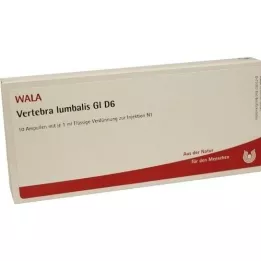 VERTEBRA lumbalis GL D 6 ampoules, 10X1 ml