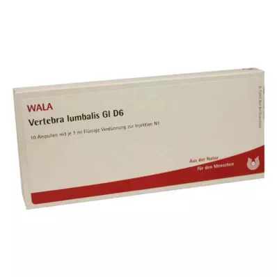 VERTEBRA lumbalis GL D 6 ampoules, 10X1 ml VERTEBRA lumbalis GL D 6 ampoules, 10X1 ml