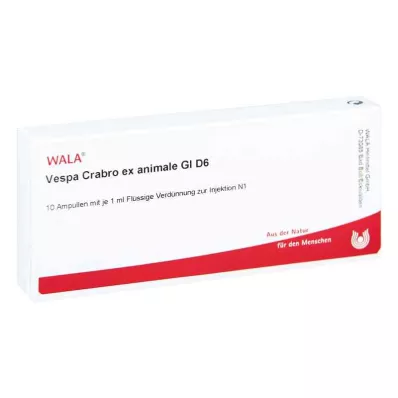 VESPA CRABRO EX animale GL D 6 ampoules, 10X1 ml