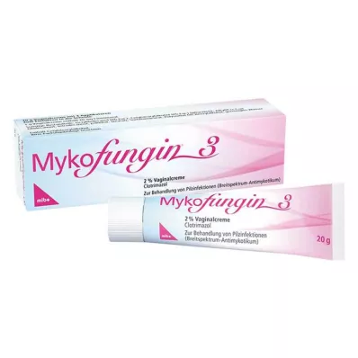 MYKOFUNGIN 3 Vaginal cream 2%, 20 g MYKOFUNGIN 3 Vaginal cream 2%, 20 g