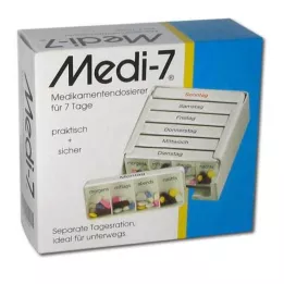 MEDI 7 medicine dos.f.7 days white, 1 pc
