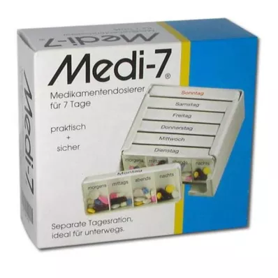 MEDI 7 medicine dos.f.7 days white, 1 pc