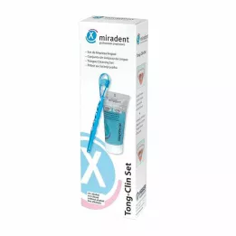 MIRADENT Tongue cleaning set Tong-Clin, 1 pc