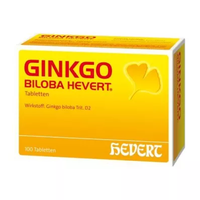 GINKGO BILOBA HEVERT Tablets, 100 pc