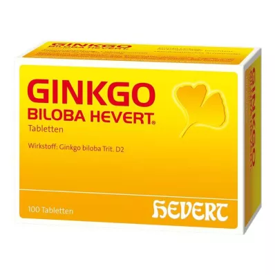 GINKGO BILOBA HEVERT Tablets, 100 pc