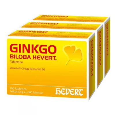 GINKGO BILOBA HEVERT Tablets, 300 pc