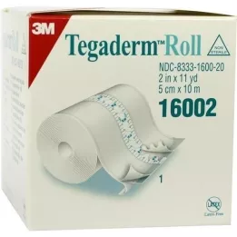 TEGADERM 3M plaster 5 cmx10 m roll 16002, 1 pc