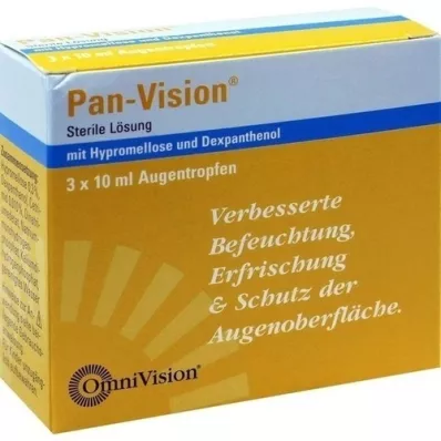 PAN-VISION Eye drops, 3X10 ml