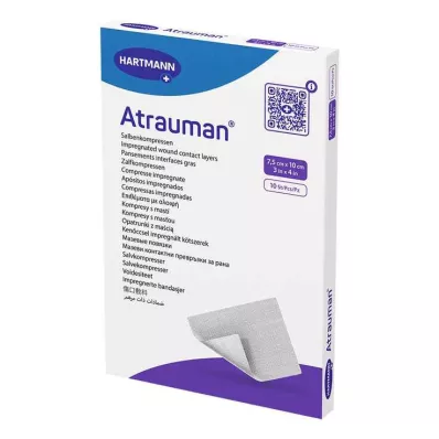 ATRAUMAN 7.5x10 cm sterile compresses, 10 pcs