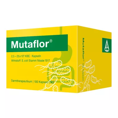 MUTAFLOR enteric-coated hard capsules, 100 pcs