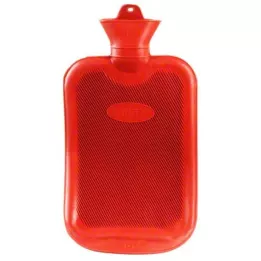 WÄRMFLASCHE Rubber 2 l double lamella, 1 pc