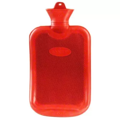 WÄRMFLASCHE Rubber 2 l double lamella, 1 pc