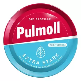 PULMOLL Extra strong sugar-free sweets, 50 g
