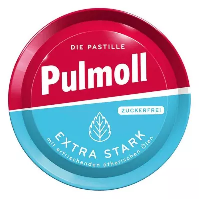 PULMOLL Extra strong sugar-free sweets, 50 g