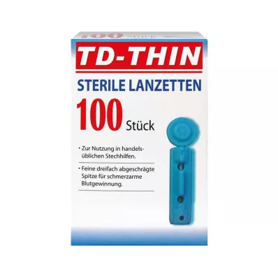 GLUCO TEST Lancets, 100 pc GLUCO TEST Lancets, 100 pc