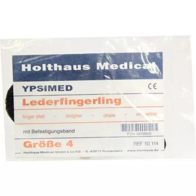 LEDERFINGERLING YPSIMED size 4, 1 pc LEDERFINGERLING YPSIMED size 4, 1 pc