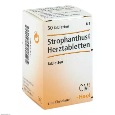 STROPHANTHUS COMP.Heart tablets, 50 pcs STROPHANTHUS COMP.Heart tablets, 50 pcs