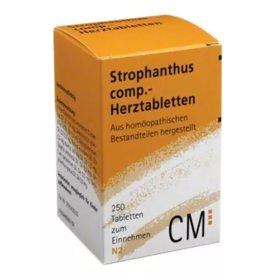 STROPHANTHUS COMP.Heart tablets, 250 pcs STROPHANTHUS COMP.Heart tablets, 250 pcs