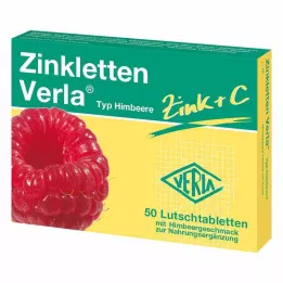 ZINKLETTEN Verla Raspberry Lozenges, 50 Capsules