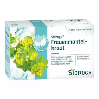 SIDROGA Ladys Mantle Tea Filter Bag, 20X1.0 g SIDROGA Ladys Mantle Tea Filter Bag, 20X1.0 g