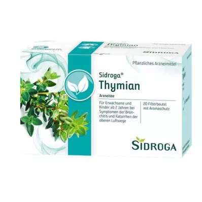 SIDROGA Thyme Tea Filter Bag, 20X1.6 g