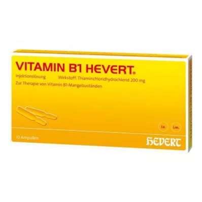 VITAMIN B1 HEVERT ampoules, 10 pcs